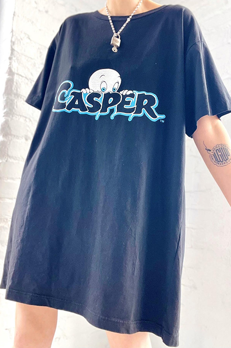 Casper tee mini dress - THRIFTWARES